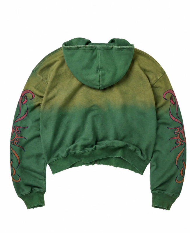 VALE FOREVER INFERNO ZIP UP GREEN