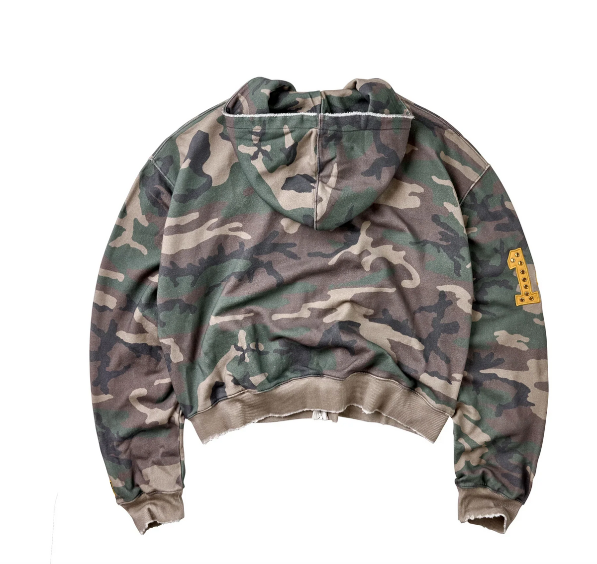 VALE FOREVER CAMO ZIP UP HOODIE
