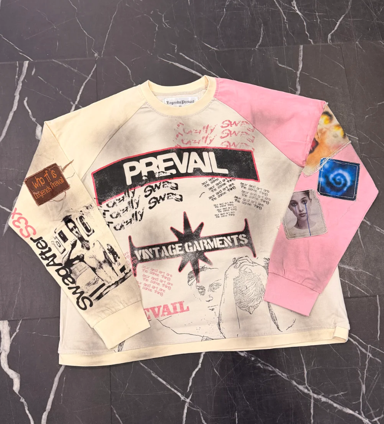 Legends Prevail Tee Swag Color Block Long Sleeve LP-KT-201