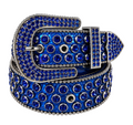 STUD BELT BLUE KB16