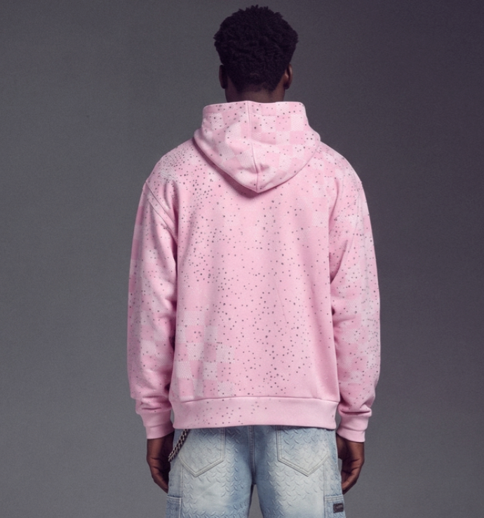 GUAPI HOODIE FRENCH ROSE STARDUST PINK