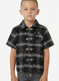 GUAPI KIDS SHIRT BLACK RIVET FURY