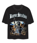 KOYA KIDS TEE BLACK VISIION BEYOND TIME - KKRF66-BLK