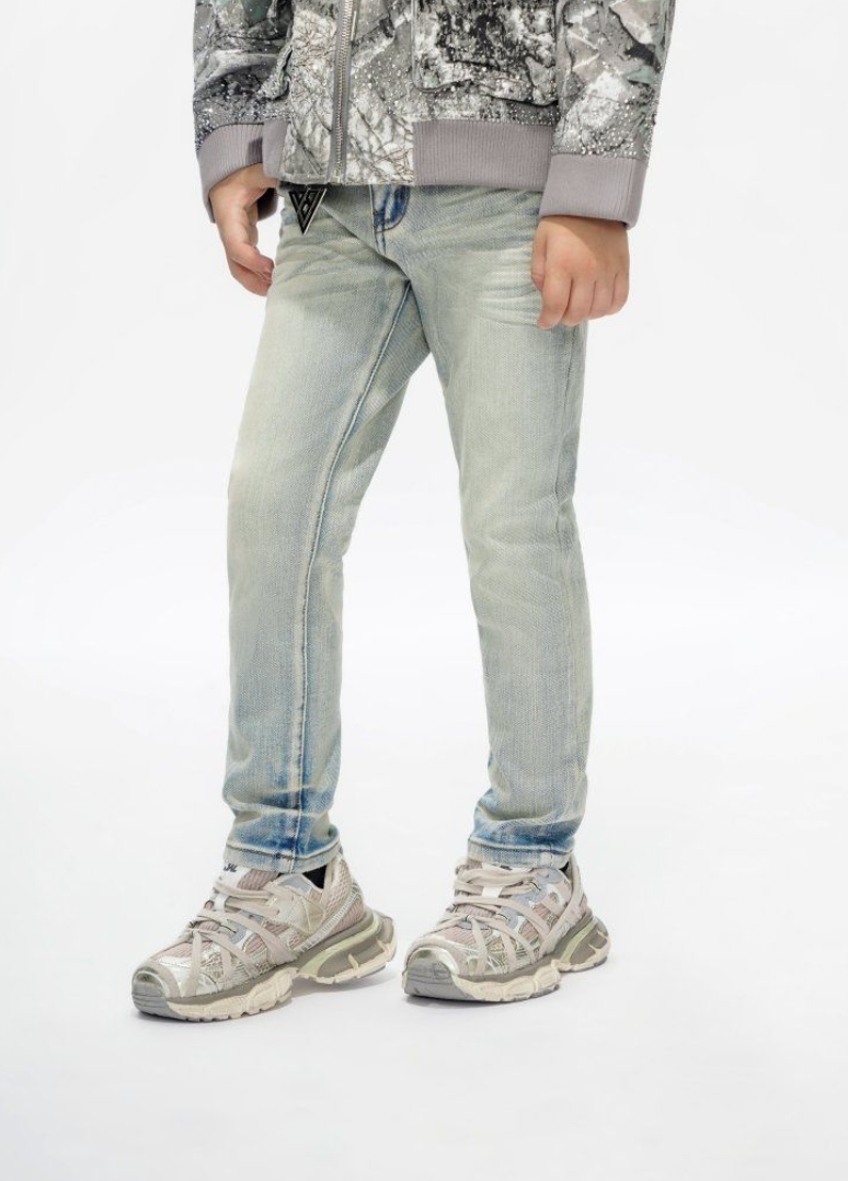 Valabasas Kids Jr.Slim Light Wash Jeans VJ1-1004 Blue Wash