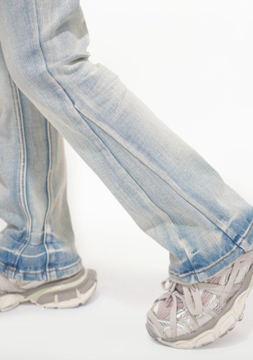 Valabasas Kids Jr.Stacked Light Wash Jeans VJ3-1005 Blue Wash