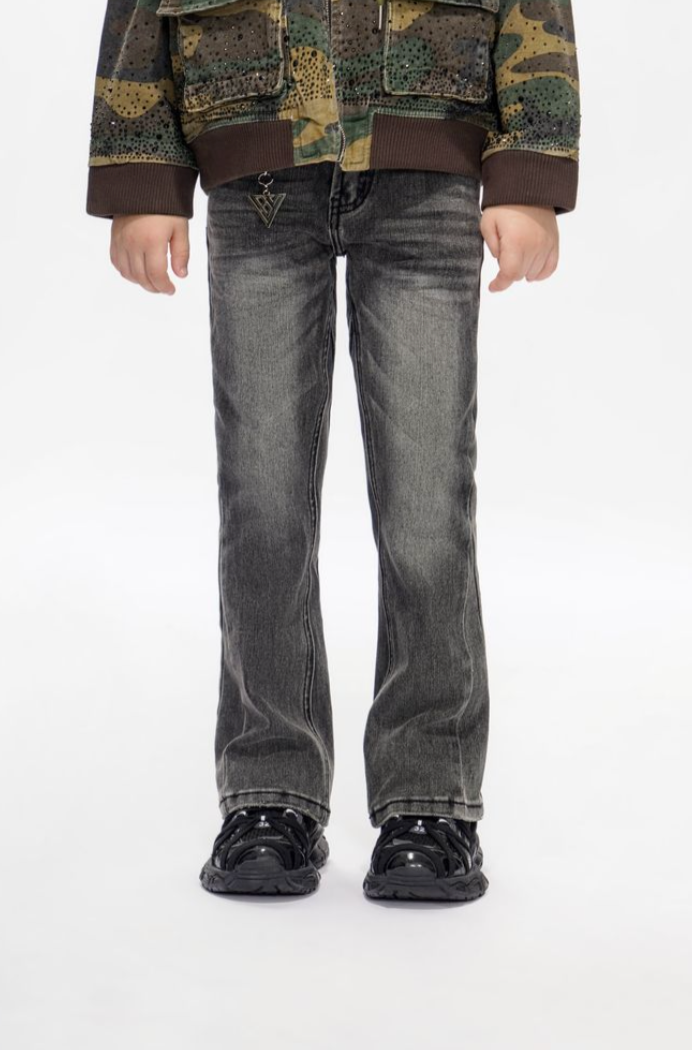Valabasas Kids Jr.Stacked Grey Jeans VJ3-1005 Grey
