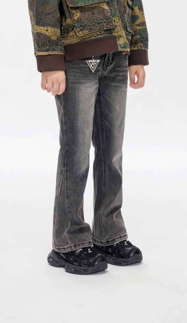 Valabasas Kids Jr.Stacked Grey Jeans VJ3-1005 Grey