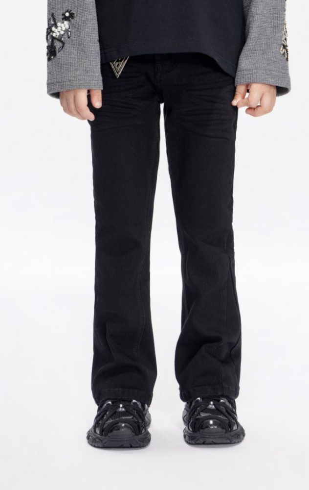 Valabasas Kids Jr.Stacked Jeans Black VJ3-1005 Black