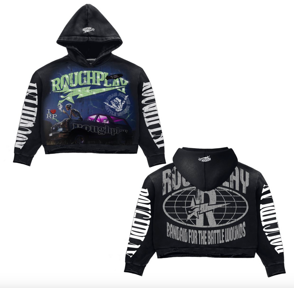 ROUGH PLAY ALONE HOODIE