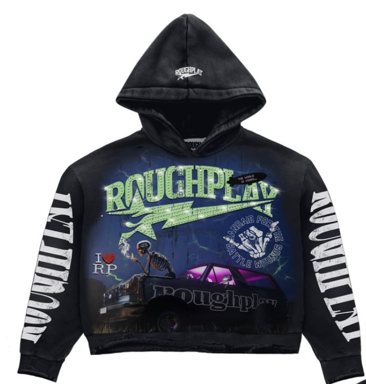 ROUGH PLAY ALONE HOODIE