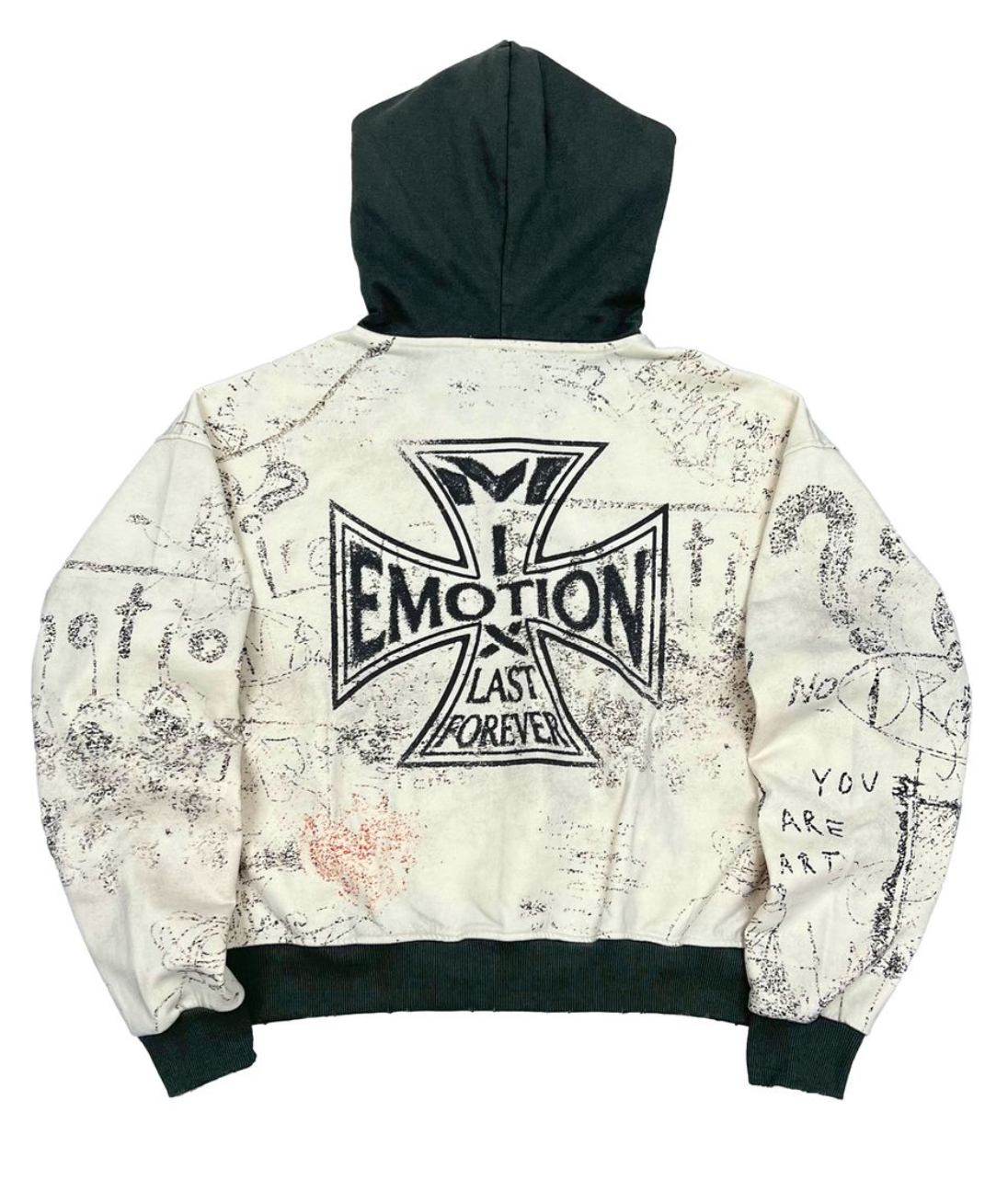 Mixed Emotion Black “Last Forever” Hoodie