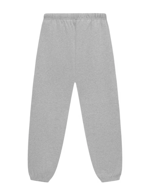 ESS-SWT-BLACK WHITE HEATHER GRAY