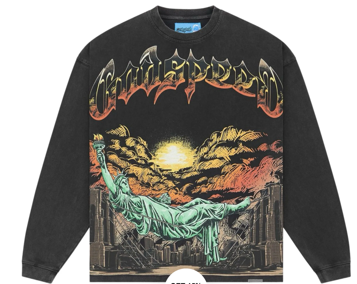 Godspeed Burnt Bridges II LS T-shirt NG Black