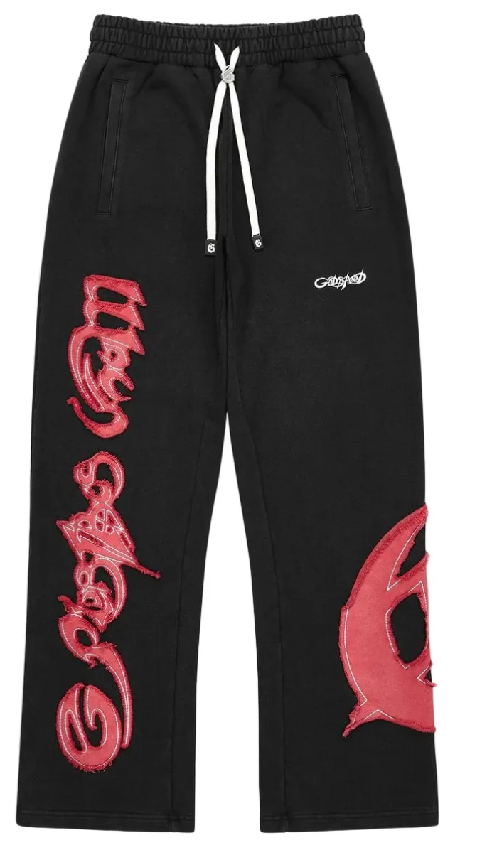 GODSPEED SWEATS RAW IMPORT BLACK RED