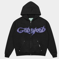 GODSPEED HOODIE RAW IMPORT BLACK BLUE