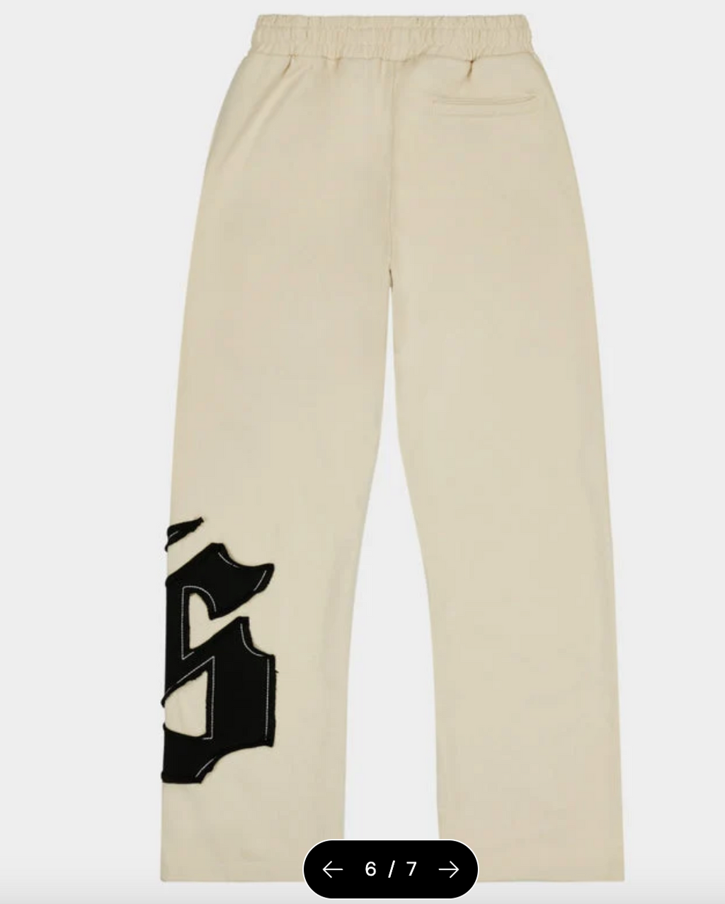GODSPEED SWEATS RAW IMPORT BONE BLACK