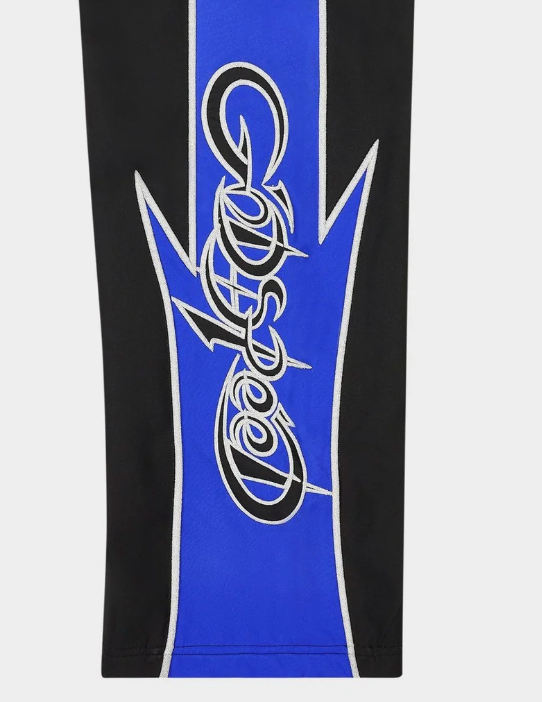 Godspeed Track Black Blue Pants