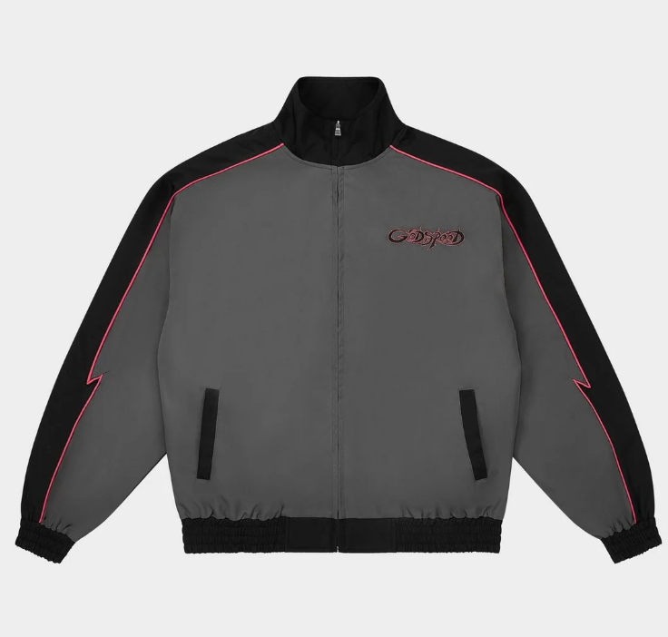 Godspeed Track Grey Red Jacket