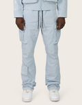 SMOKE RISE WP26S483-SKY BLUE UTILITY WINBREAKER PANT