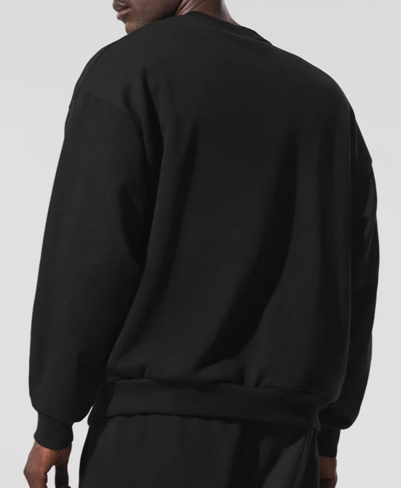 Alo Black Crew Accolade Sweatshirt
