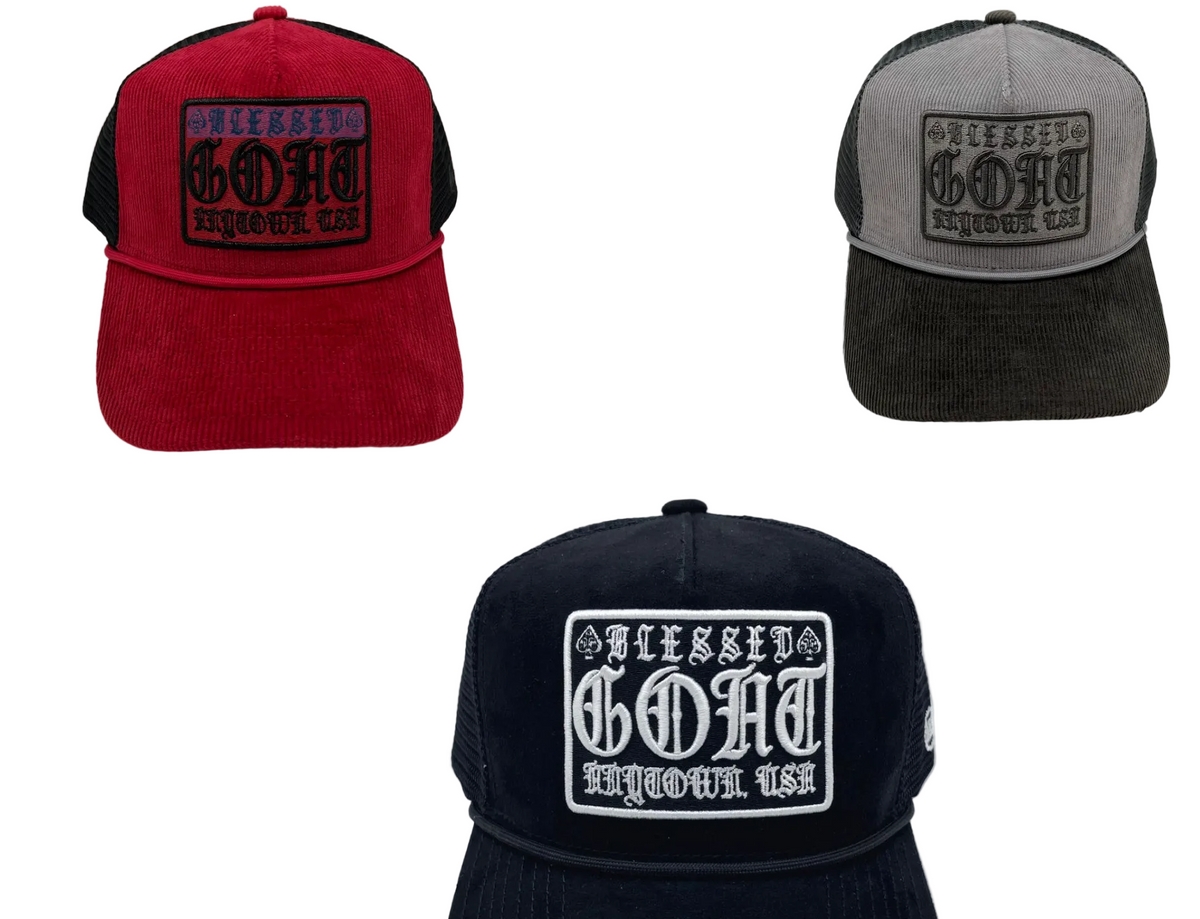 HUDSON GOAT CORDUROY TRUCKER