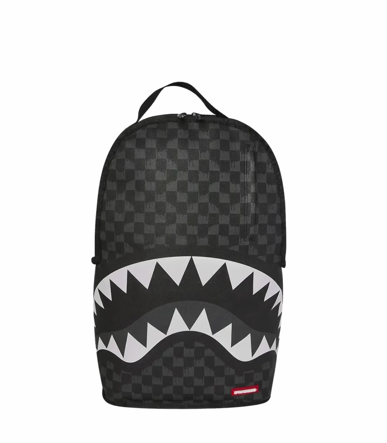 SGB REVERSE MODE - PURPLE VELOUR TO BLACK CHECK BACKPACK