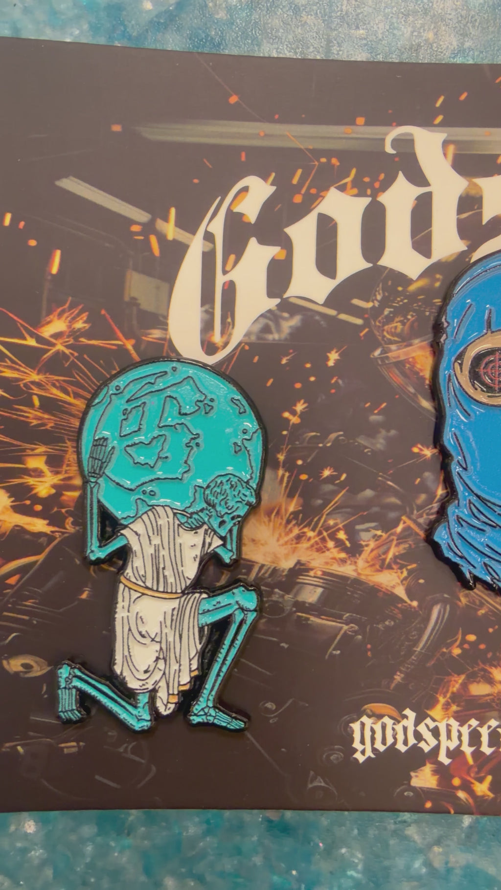 GODSPEED PINS 2